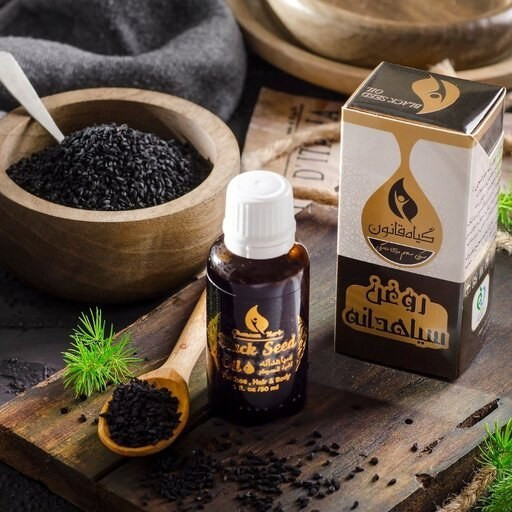 روغن سیاهدانه 30 سی سی قانون سفیدی مو روشنی پوست