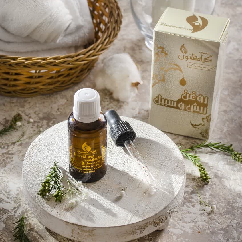 روغن ریش و سبیل 30 سی سی قانون.تقویت کننده ریش و سبیل و جلوگیری از ریزش