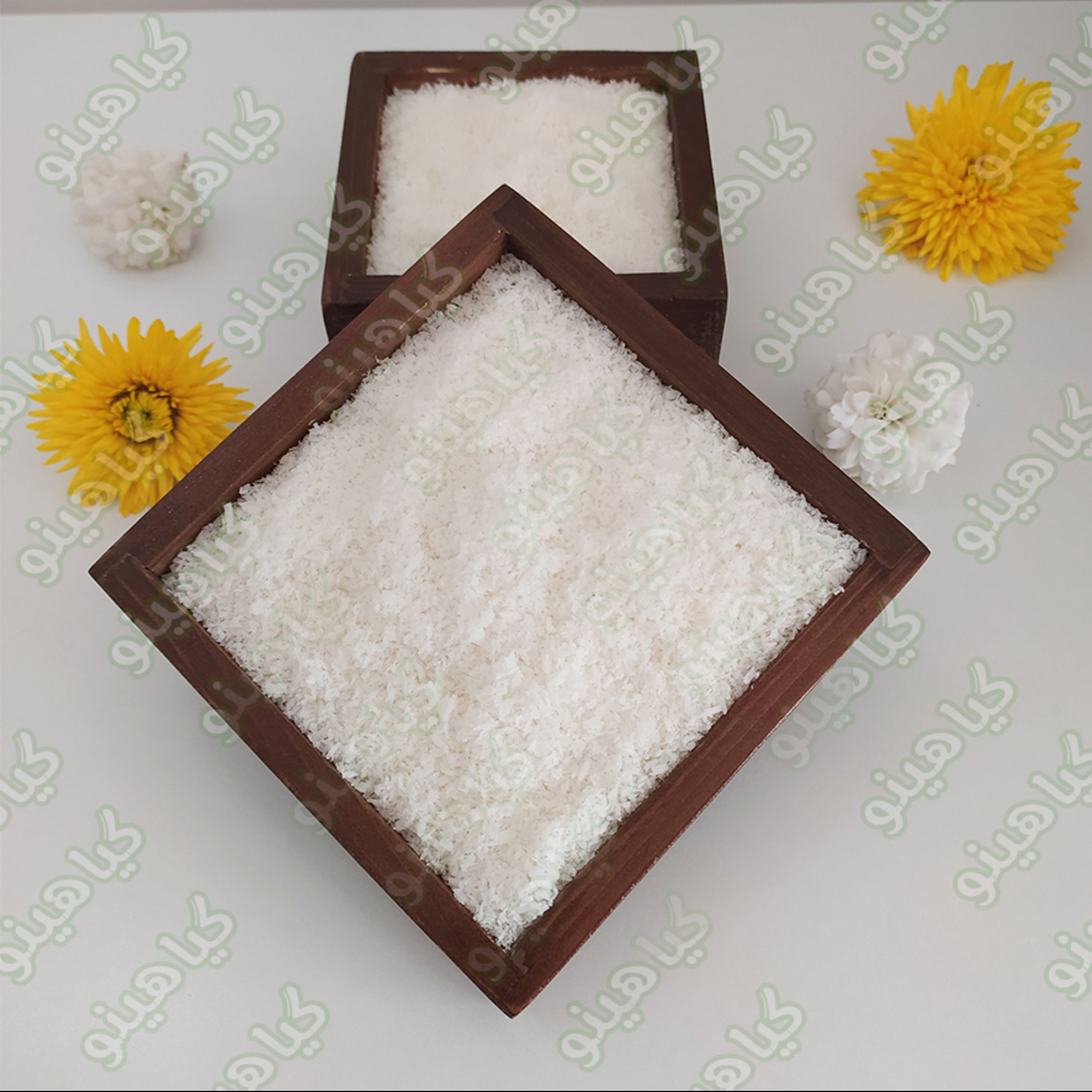 پودر نارگیل خشک 100 گرمی گیاهینو
