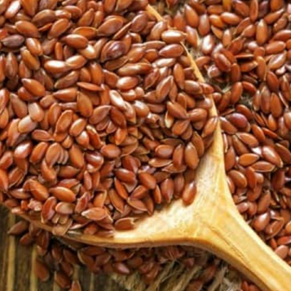 تخم کتان قهوه ای ( بزرک ) یک کیلویی گیاهینو - مناسب کاهش وزن - تخم کتان خوراکی قرمز - قیمت مناسب