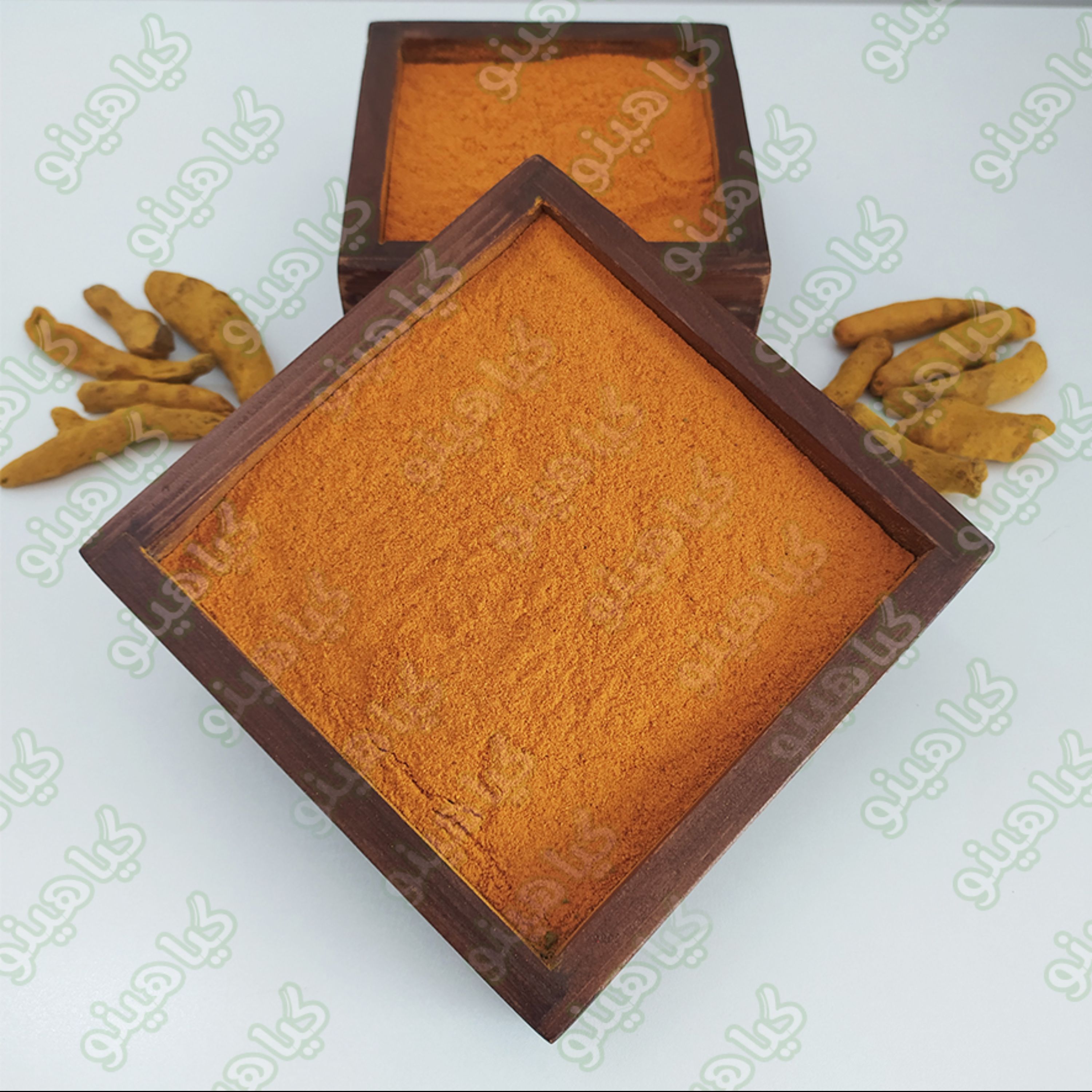 زردچوبه هندی خالص اعلا ( پودر زردچوبه ) 500گرمی گیاهینو ( زرچوبه) - پرفروش